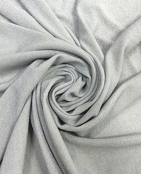 Трикотаж люрекс серебро